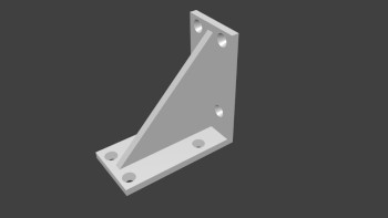 angle bracket (printed colour: grey)